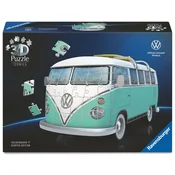 3D-sestavljanka Ravensburger Iconics: Volkswagen T1 - Surfer Edition (162 kosov)