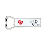 Artdog Black and tan coonhound - odpirač za steklenice s psom, personaliziran odpirač za hladilnik, unikatno darilo Art-Dog za moškega
