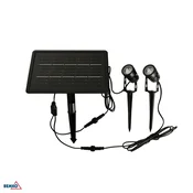 Bemko solarna zabavna vrtna svetilka Solspot 2W 3000K IP65 2 kos BM-C83-SOS-002BL-3K