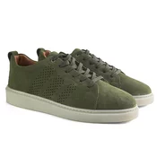 Mona Footwear Muške kožne cipele, Maslinaste