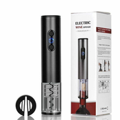 Električni zamašek za vino WineOpener črn