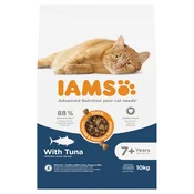 IAMS Advanced Nutrition Senior Cat 7+ s tunom - 2 x 10 kg