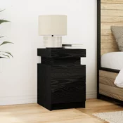Nocni ormar Crni hrast 35 x 39 x 55 cm Konstruirano drvo