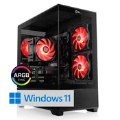 CSL Computer CSL Gaming PC M11860H, AMD Ryzen 7 9700X, (8x 3800 MHz), GeForce RTX 5070, 32 GB DDR5-RAM, SSD 2 TB, Windows 11 Home, (5000089878)