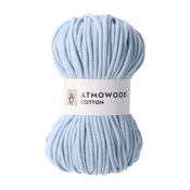 Atmowood cotton 5 mm - svetlo modra