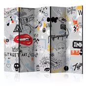 artgeist Paravan Stream Of Thought I, 5-Delni, Dvostranski