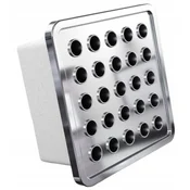 DE ErgoKratka tihi kopalniški ventilator krom