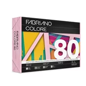 Papir barvni a4 fabriano colore pastelne barve 80gr FABRIANO - ROZA