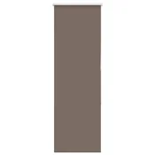 Vidaxl Zatemnitvena rolo senčila kavne barve 45x130 cm, širina blaga 40,7 cm, poliester