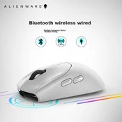 Alienware Bežicni gaming miš, Bluetooth, USB, Beli