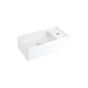 XJX01240000 Ravak Veda Slim 40 x 22 cm vgradni keramični umivalnik z odprtino za armaturo