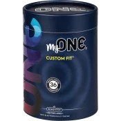 MyOne Maxi-Pack: Custom Fit, size 51D, 36 condoms