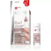 shumee EVELINE Nail Therapy Professional Care&Colour 6v1 balzam za barvanje nohtov - Latte 5 ml