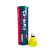 ŽOGA BADMINTON LEONEPRO NYLON RUMENA 1/6