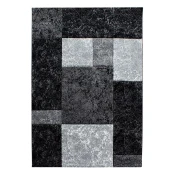 Novel Ravno Tkana Preproga Hawaii, Črna, 280x370cm