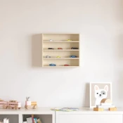Ormar za izlaganje na zidu s policom Zidne Bež 40 x 8,5 x 37 cm