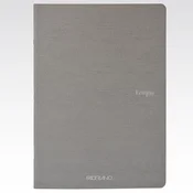 Sveska meki povez A4 linije 40L 90g EcoQua Fabriano siva (antracite) 1/5