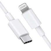 Coteci USB Data kabl CS2165, 3A PD na iPhone Lightning, 1m, Beli