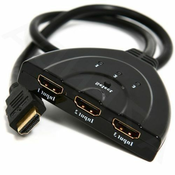 CABLEXPERT HDMI združilnik 3x s kablom