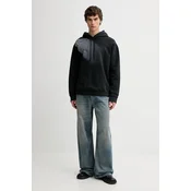 Mikina MM6 Maison Margiela Sweatshirt Washed Black L