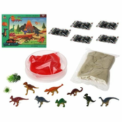 Set plastelin in sluz Dinozavri v vulkanu