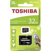 memorijska kartica Toshiba microSD 32GB cl.10 M203 UHS1 EXCERIA 100MB/s