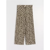 Sinsay - Culotte pantalone s leopard printom - šareno