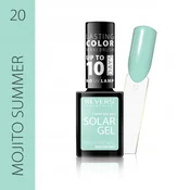 REVERS Lak za nohte Revers Solar Gel #20 zelen, 12 ml, hibridni učinek