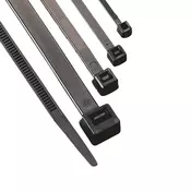 VEZICA 4.8X350 100 KOM CRNA