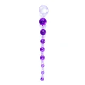 Gardj Europe Plug/kroglicke – Jelly Anal 10 Beads Purple