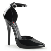 Pleaser Domina-402 Blk Pat 46