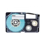 PRINTLINE kompatibilen trak Casio, XR-9WE1, 9mm, 8m, s črnim tiskom/belo ozadje