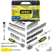 WMC TOOLS Set orodij z nastavki 94 kosov v torbici