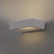 Artemide Melete - bela stenska svetilka LED, 2.700 K - Dnevna soba/jedilnica - Dizajn - Kovina