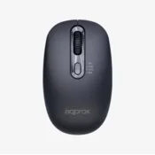 APPROX Mouse - optički, bežični, 1600 DPI, crni APPXM200