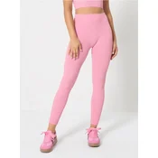 Sinsay - Bešavne sportske helanke - pastelno roze