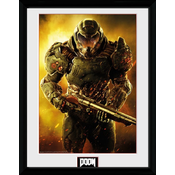 Plakat s okvirom GB Eye Games: Doom - Doomguy