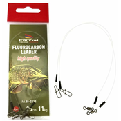 Falcon Fluorokarbonska predvrvica 25 cm - 2 kosa 7 kg