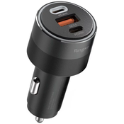 RINGKE 3-PORT CAR CHARGER PD30W/QC3.0 BLACK (8809961782534)