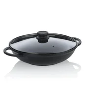 Kela WOK ponev s keramično površino in pokrovom ATURA 32 cm