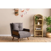 ATELIER DEL SOFA Sofa-krevet sa 1 sedeljkom Cosmo Single Grey