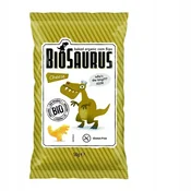 shumee Koruzni čips Dinosaurs z okusom sira, brez glutena, ekološki, 50 g