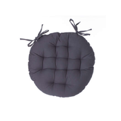 Jastuk FIVE ZA STOLICU TAMNO SIVI 38x38cm