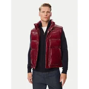 HUGO Brezrokavnik Baltinos2641 50574162 Bordo rdeča Regular Fit