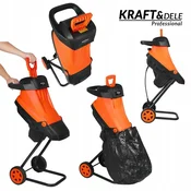 Kraft&Dele Električni drobilnik vej 230V 3500W 45mm