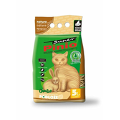 Certech Naravni leseni stelja za mačke Certech Cat Litter Super Pinio, 5 l - hitro vpijajoča, brez prahu, z eliminacijo vonjav