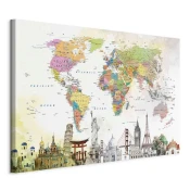artgeist Slika Na Platnu Wonders Of The World