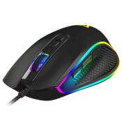 Modecom Volcano Veles RGB M-MC-VELES-100 črna igralna miška