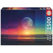 Puzzle Educa od 1500 dijelova - Svemirske faze