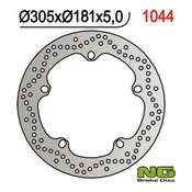 Sprednji zavorni disk NG BMW R 850GS 99-07/1100GS 94-01/1150/1200GS 04-18, F750 GS 18-22, F850 GS 19-22, R1250GS 19-22, R1300GS 22 (305X181X4,8)
